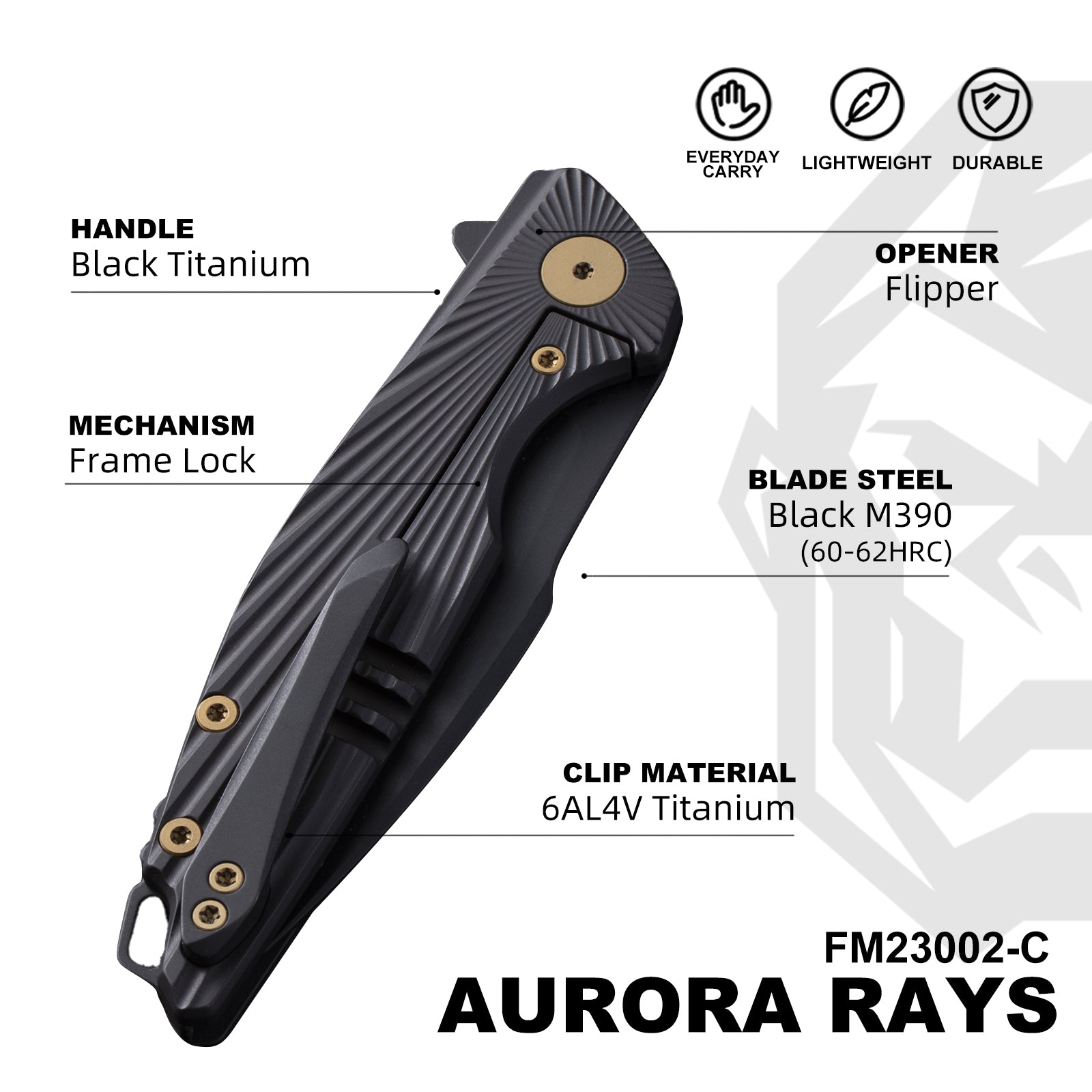 フィッシュアロー　リブレ FIRE AURORA 68　傷無し美品 AURORA RAYS (FM23002-C) – Ferramonster
